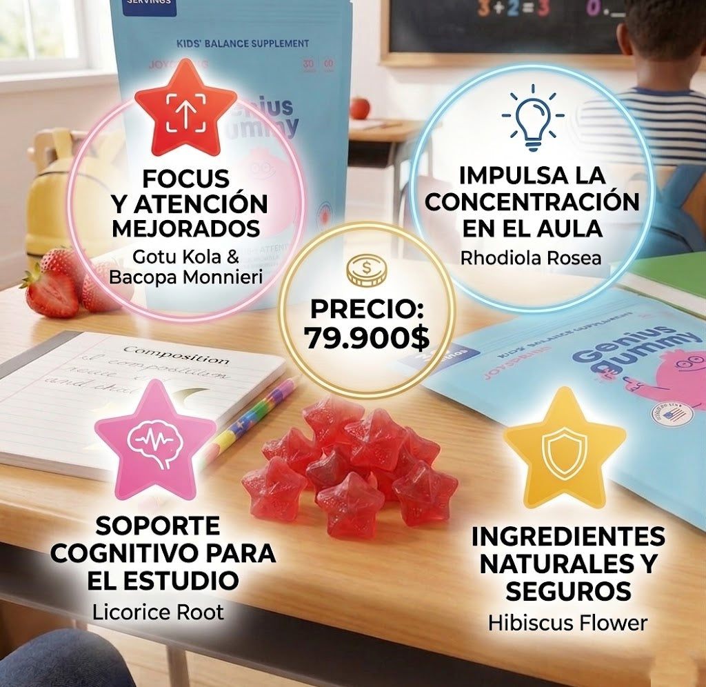 Genius Gummy beneficios